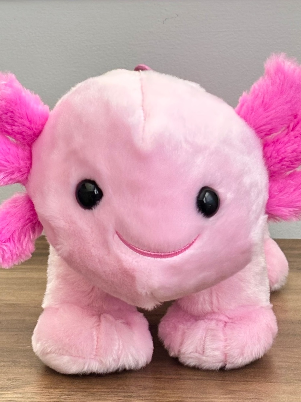 NWOT Build A Bear 19” Pink Axolotl Amphibian Plush Stuffed Animal Toy BAB